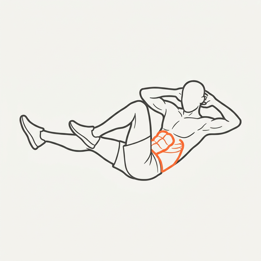 Bicycle Crunch