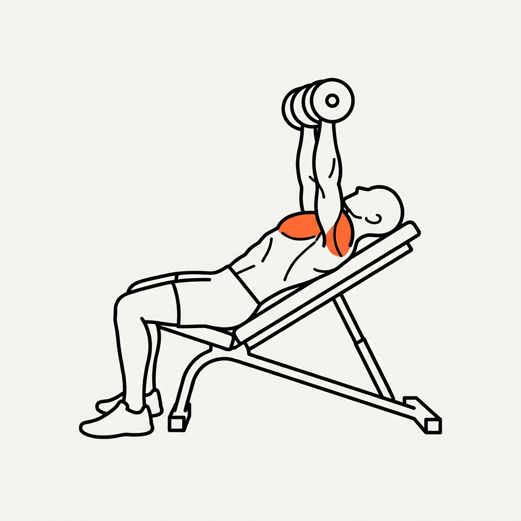 Incline Dumbbell Press